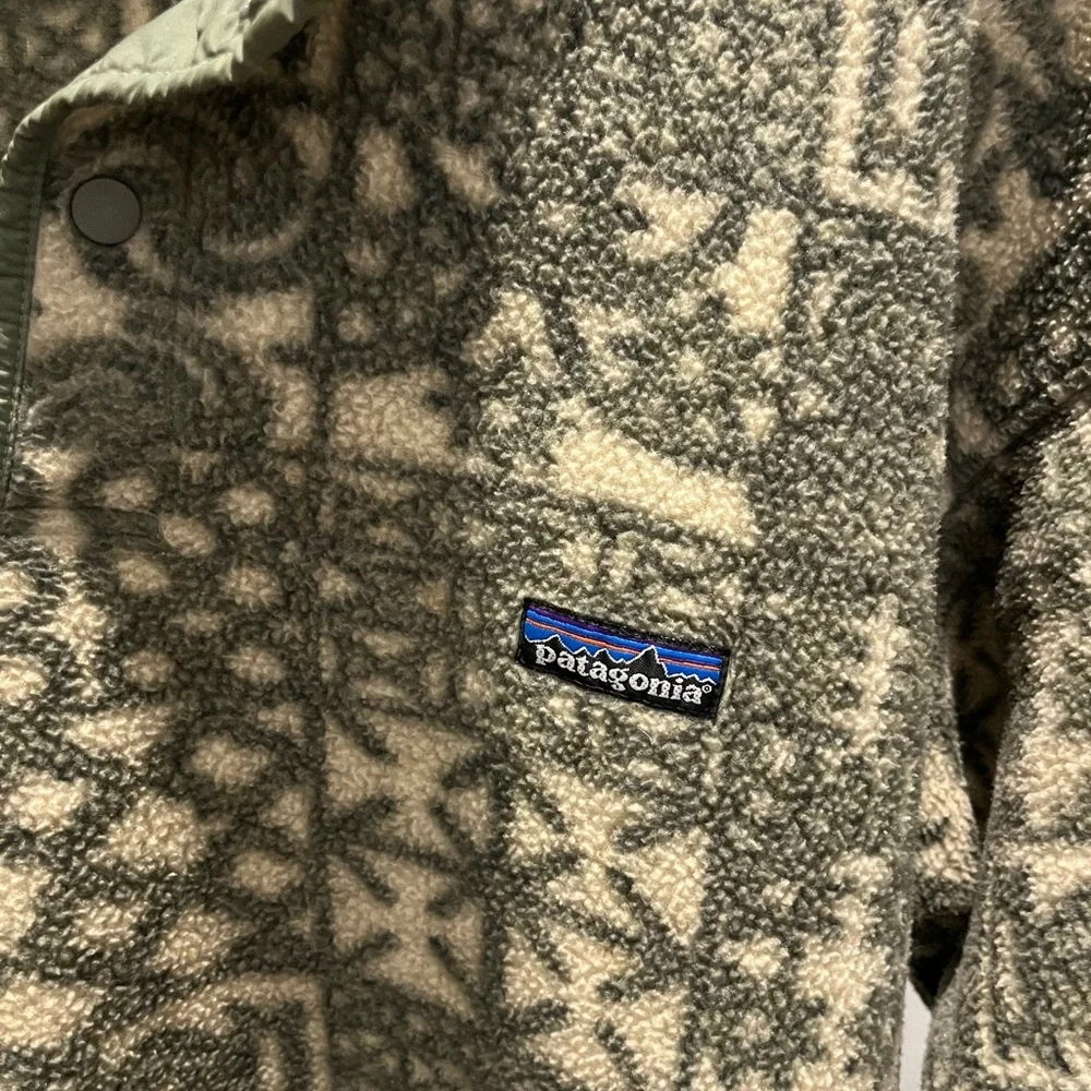 Vintage Patagonia Synchilla Fleece Pullover Snap T - Picture 2 of 6